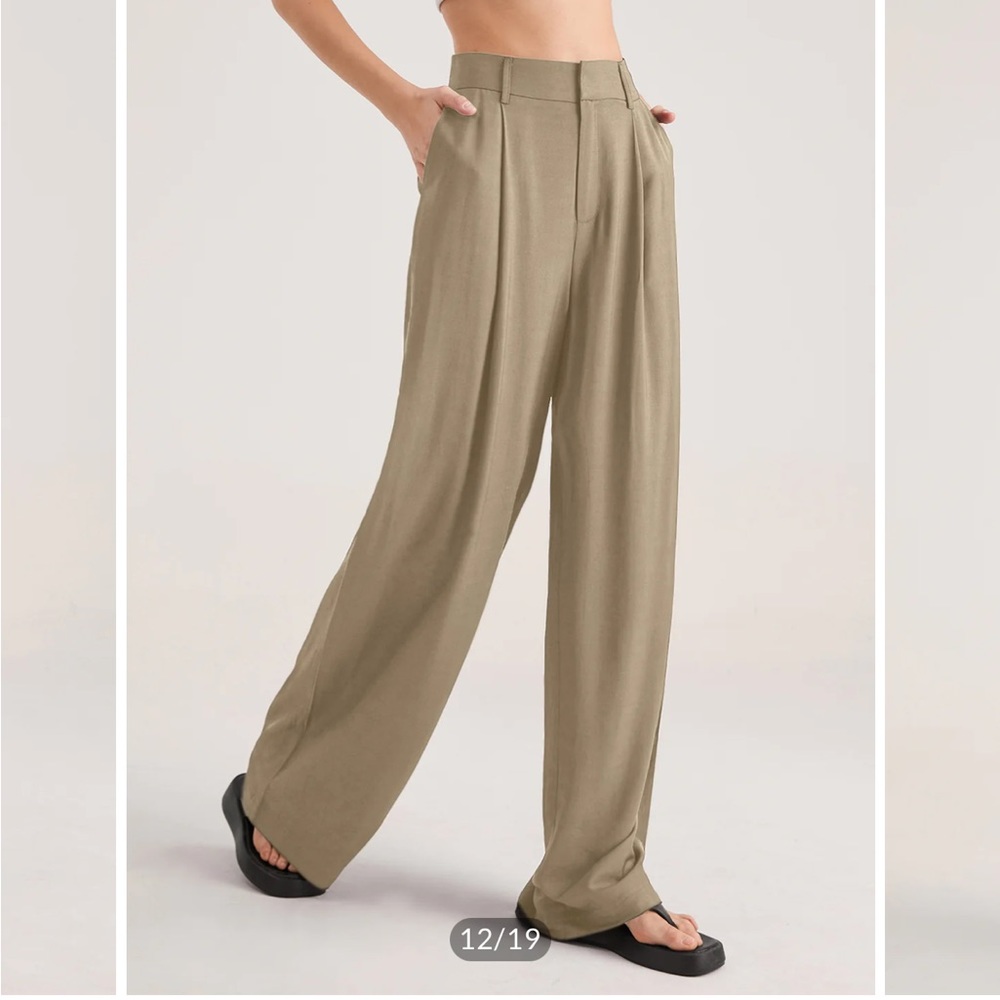 Tan Trousers